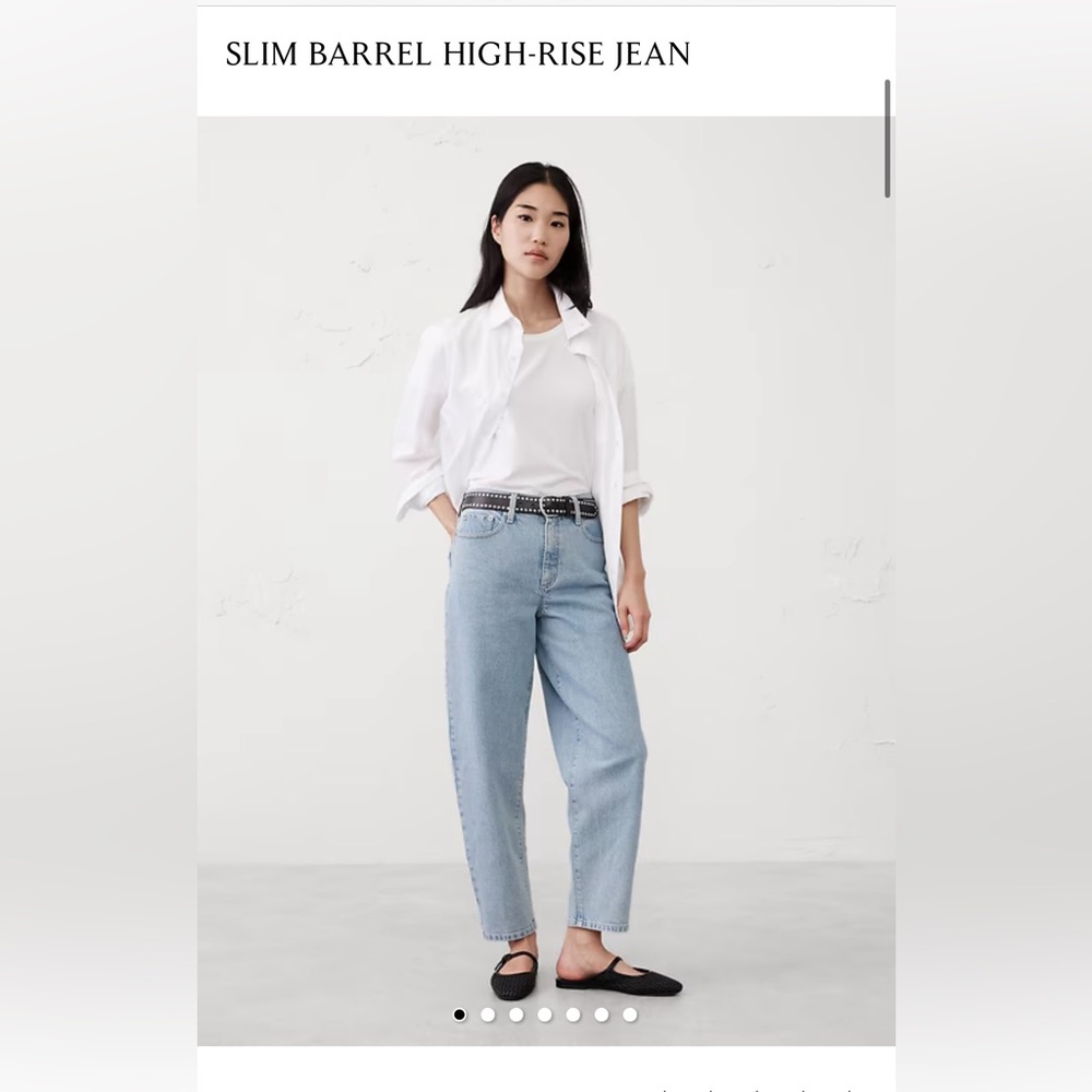 Barrel jeans NWT